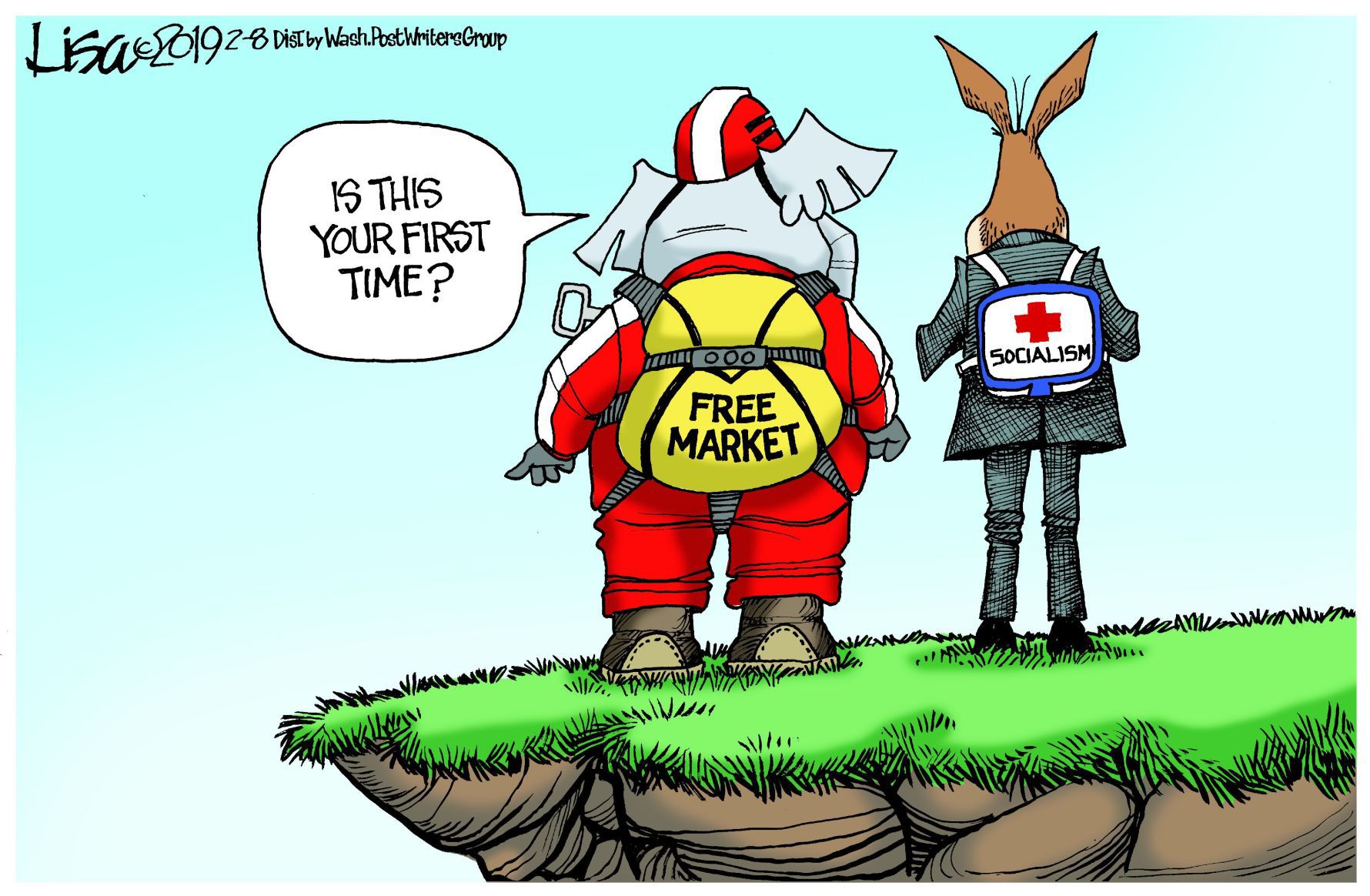 Lisa Benson cartoon